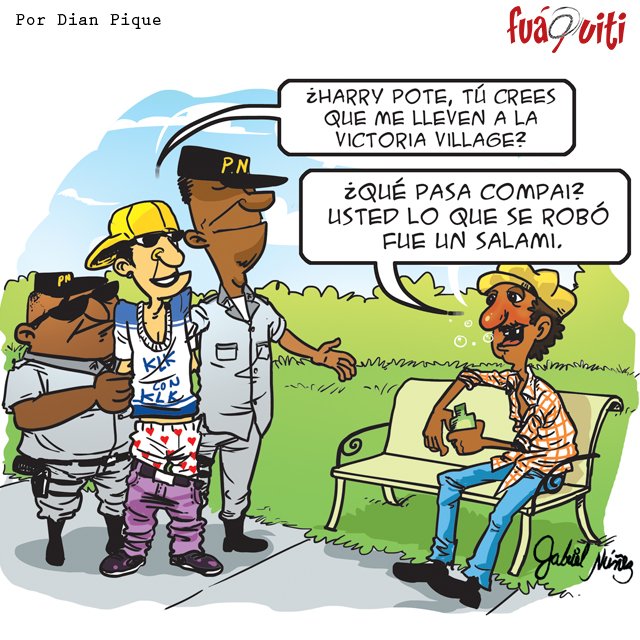 fuaquititv's tweet photo. A tí no te toca, usted fue un salami que se robó. #Odebrecht #HarryPote #TúNoCalificas #Fuaquiti #RD #TodosLosJueves #Divertido https://t.co/Umu93Do6nO