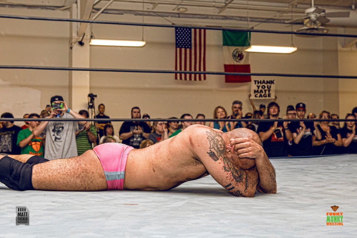 wrestletography's tweet photo. A Farewell to the Money. More photos https://t.co/UYdVqjSyPZ #money #mattCage #RAW https://t.co/Os01X0RK2z