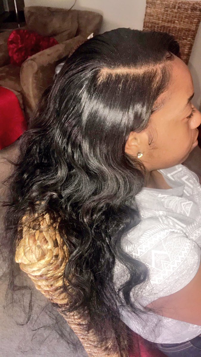 dayarnadesire's tweet photo. side part sew-in ' blended with her body wave hair.. #DAYARNALVSHA👑 #dmvstylist #dmvsewin she's SLAY'D💋 https://t.co/akljXEG91m