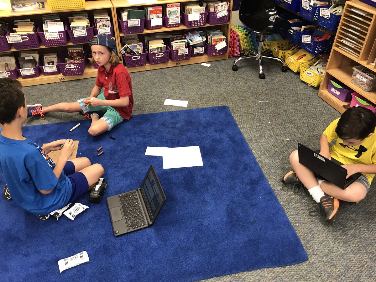 P2Greco's tweet photo. Lots of creativity and collaboration as students prepare project work for the Share Fair! #lymanr13 #rsd13ct https://t.co/hbWrUaG8Ny