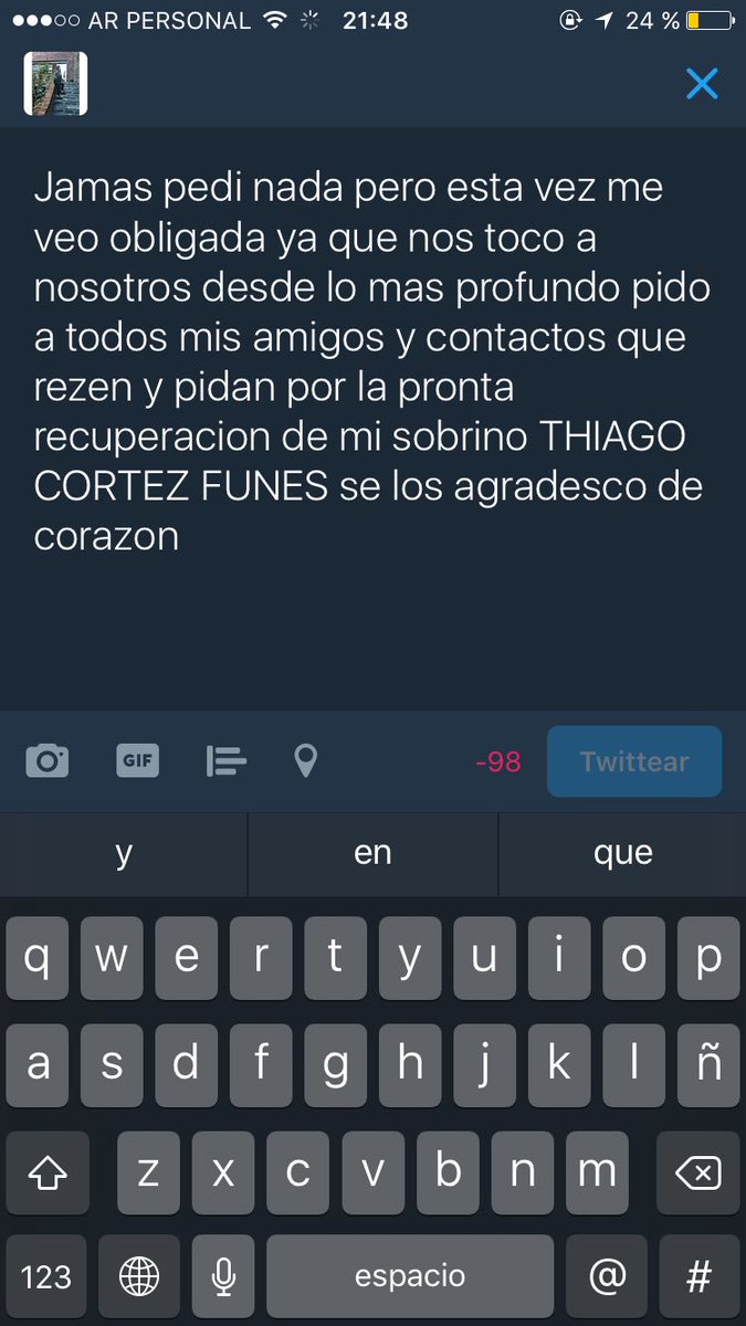 CeleeArganaraz's tweet photo. Por favor 🙏🏻 les agradezco de corazón ♥️ https://t.co/CTocbRMSM4