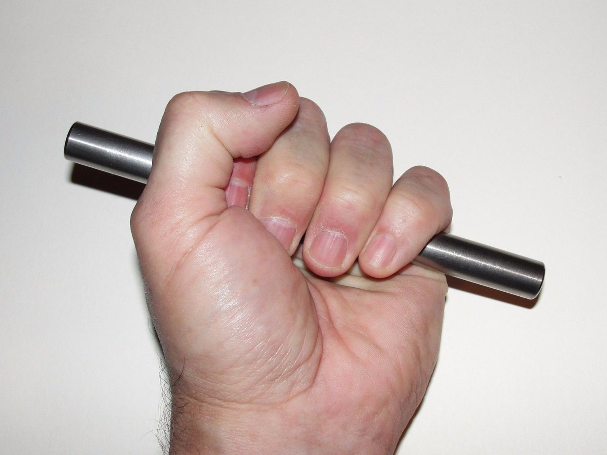 Yawara Stick With Fist-Lock™ Ti Rod Tactical™ Dual Purpose Titanium Trainer