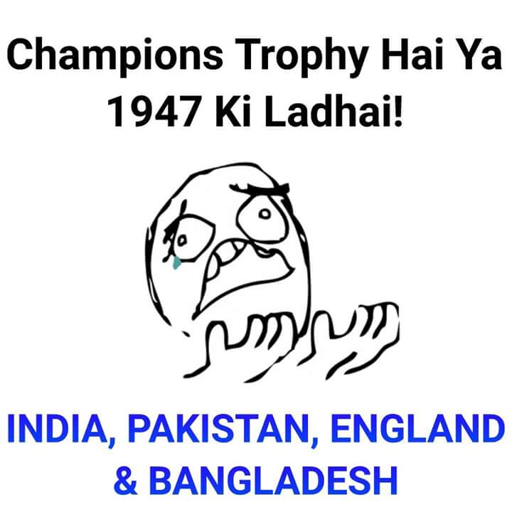 imsunilg's tweet photo. Once again 1947 - England against India. #CT17  #ChampionsTrophy2017 @virendersehwag https://t.co/dLiYIZ1lr1
