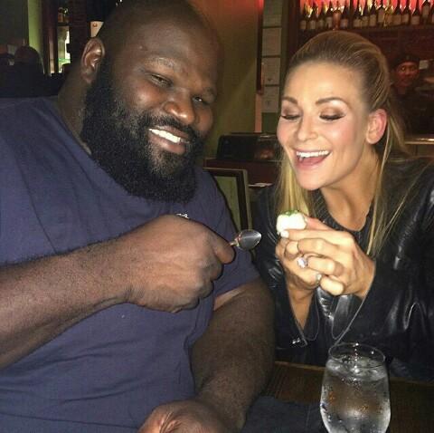 Natalya Wishes Mark Henry A Happy Birthday.     