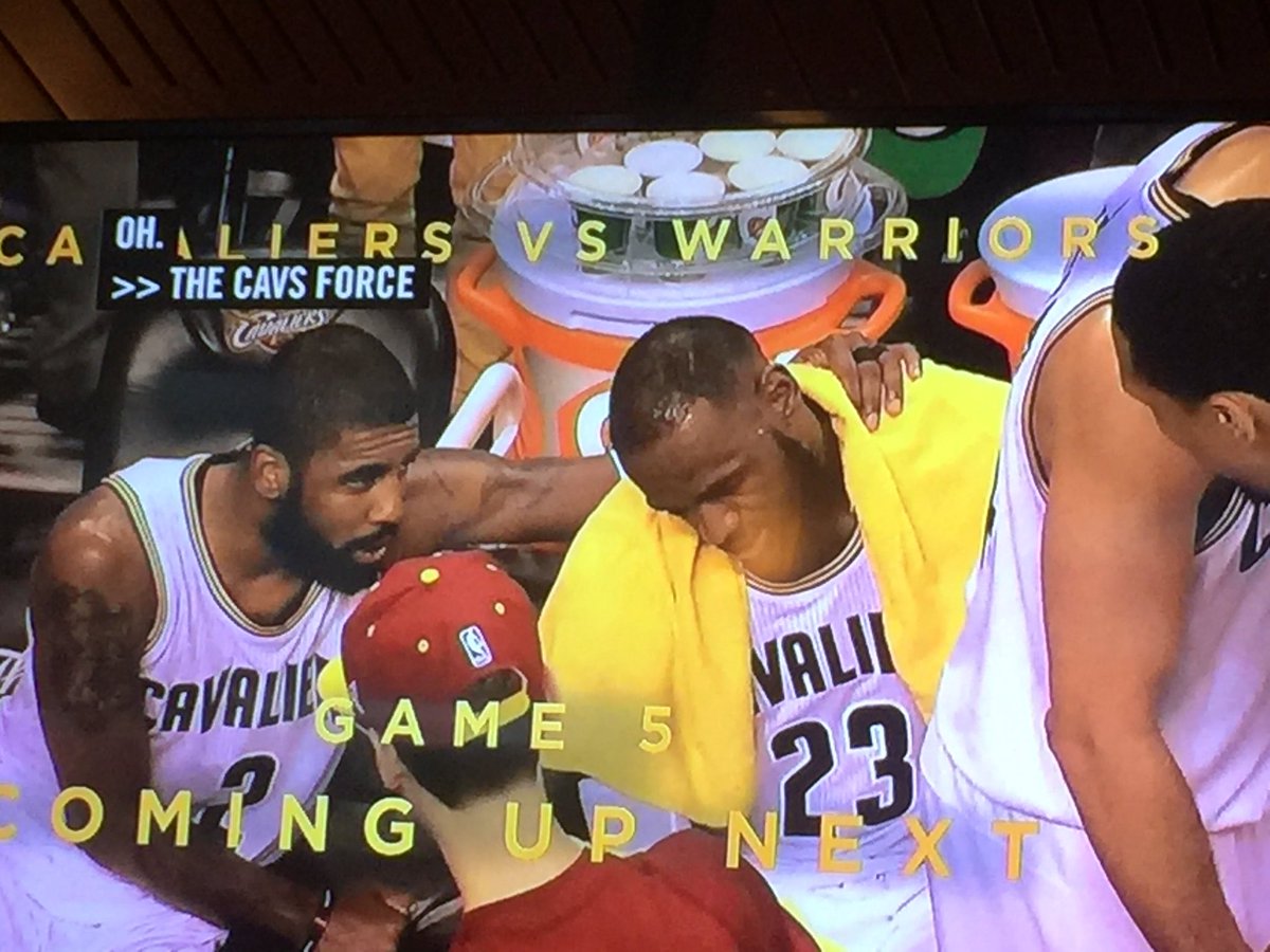 rugbyrat1's tweet photo. All hotting up for the #CavsWarriors game #NBAFinals #sport #usa #english #sonoidea #BasketballTV #basketballneverstops #GoldenState https://t.co/AWyyDWWQ8U