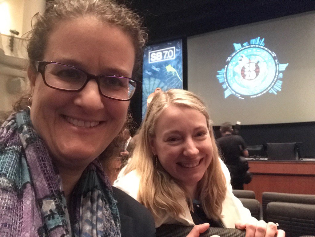 #sb7conf starts now!  Teaming up with <a href="/ggronvall/">Gigi Gronvall</a> to talk #biosecurity and synbio!  <a href="/NTI_WMD/">NTI</a> <a href="/JHSPH_CHS/">1717</a>