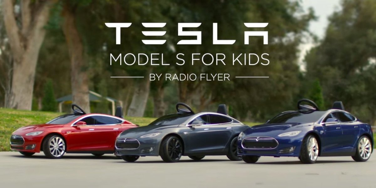 ElectrekCo's tweet photo. Electrek Rewards: We're giving away a Tesla Model S … for kids from Radio Flyer! https://t.co/O796DZUOgM https://t.co/zIQHDzr6bn