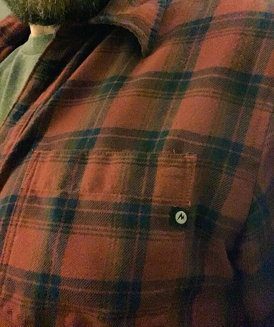 dvdowns's tweet photo. Found a @Marmot flannel for $3 yesterday at MegaPaca! #ResaleGold https://t.co/zogDFyPSqv