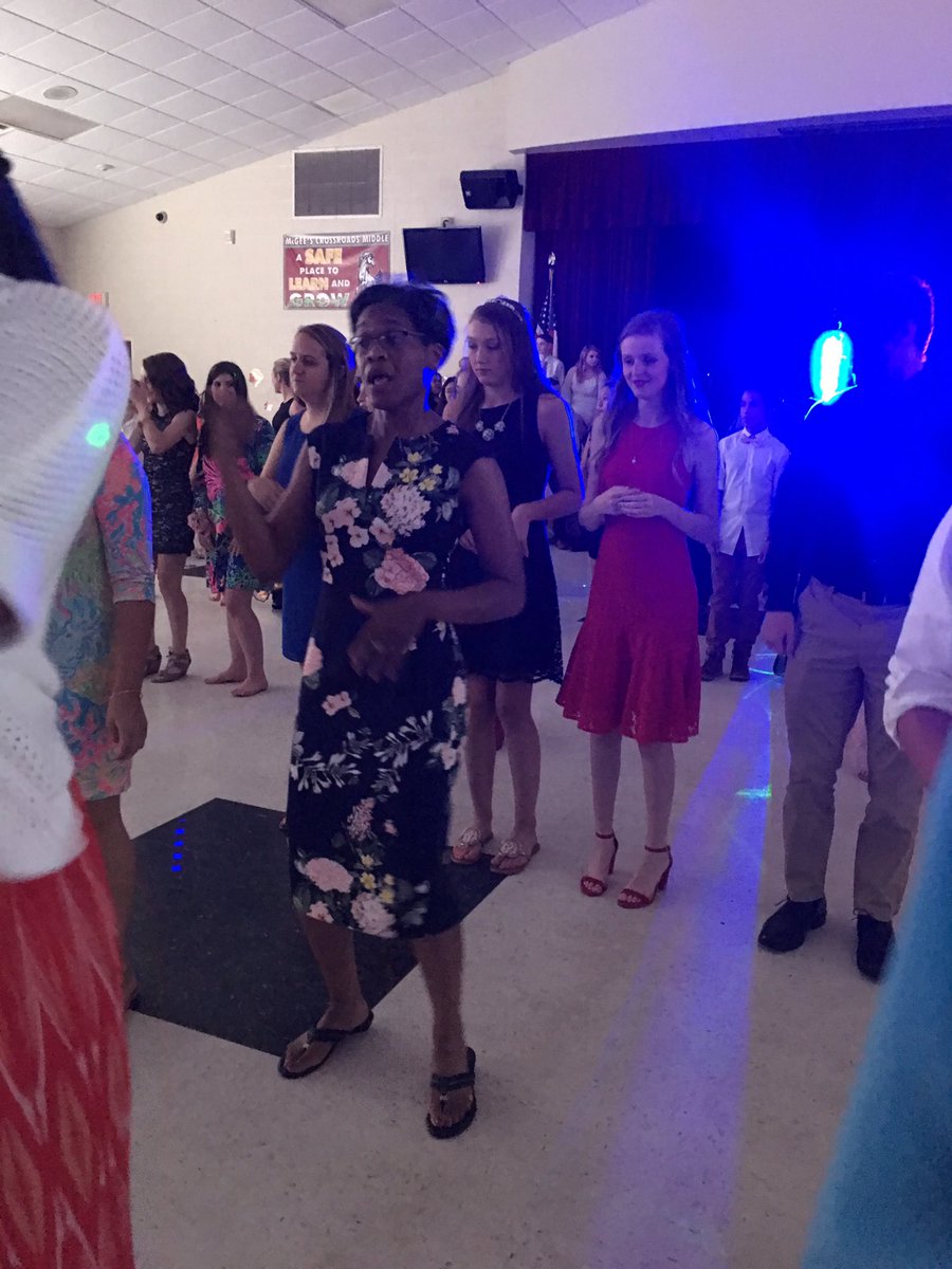 Great job 8th grade teachers with those dance moves! We were all impressed!😀