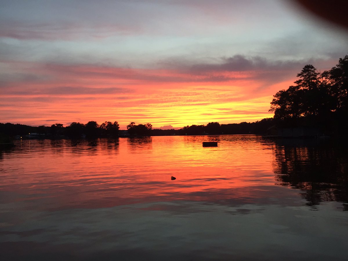 Wish I was at the lake.