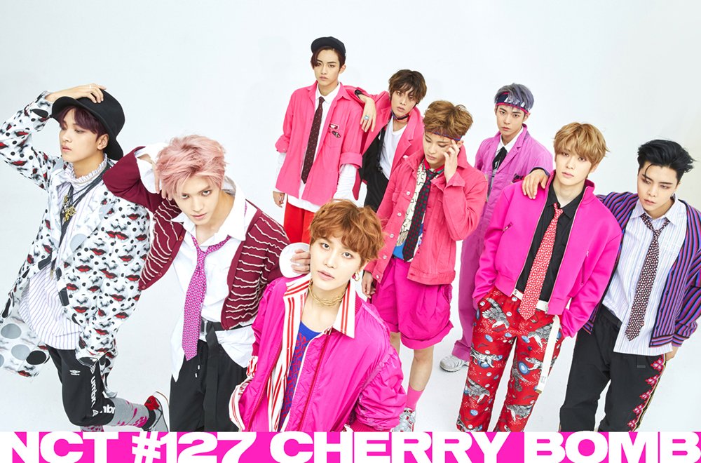 allkpop's tweet photo. NCT 127 drops more information on upcoming 'Cherry Bomb' https://t.co/MHQrSfAyt4 https://t.co/1LQMvBpNrL