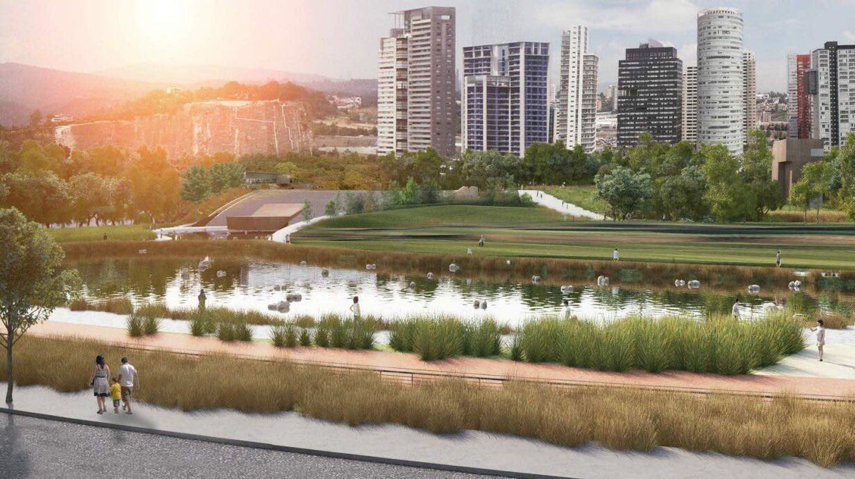 El acceso al parque #LaMexicana es gratuito y prueba de ello es que no hay rejas en el parque por ningún lado