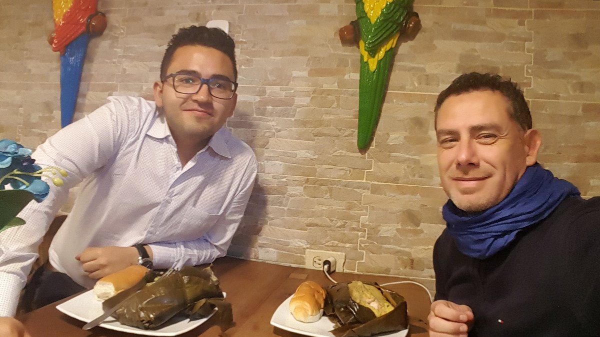 marianof_ok's tweet photo. Cenando con @EnRuanado colega de #Botoga integrante del Concejo de la ciudad. Academia, #ComPol y amigos! After #CumbreCartagena https://t.co/2SgalN1IsB