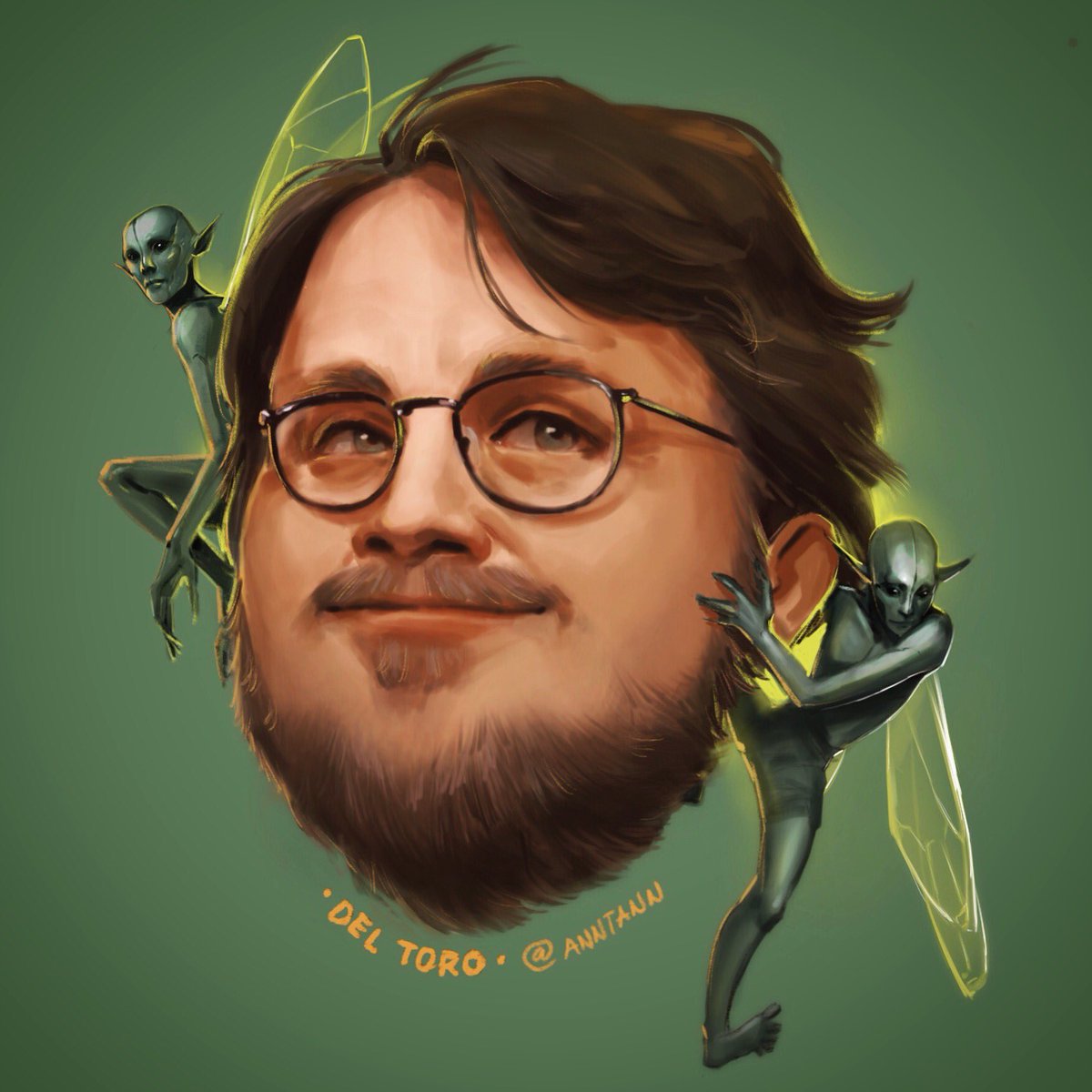 tanroseanne's tweet photo. A #portrait of one of my favorite story-tellers, @RealGDT . It's always inspiring to see his work! #GetInspired https://t.co/NTmD8IDQKx https://t.co/wbZiC0xUPz