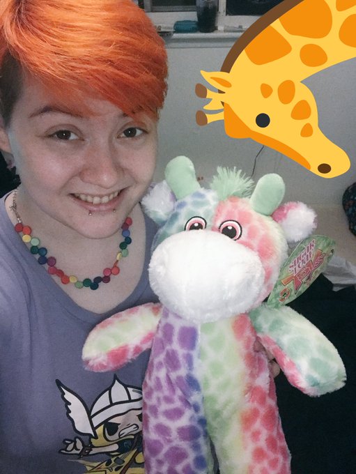 Won a giraffe from a claw machine with a lucky dollar and I'm naming him after @CrankThatFrank #FrankTheGiraffe<a href="/tag/frankthegiraffe"class="tags"><span>#frankthegiraffe</span></a>