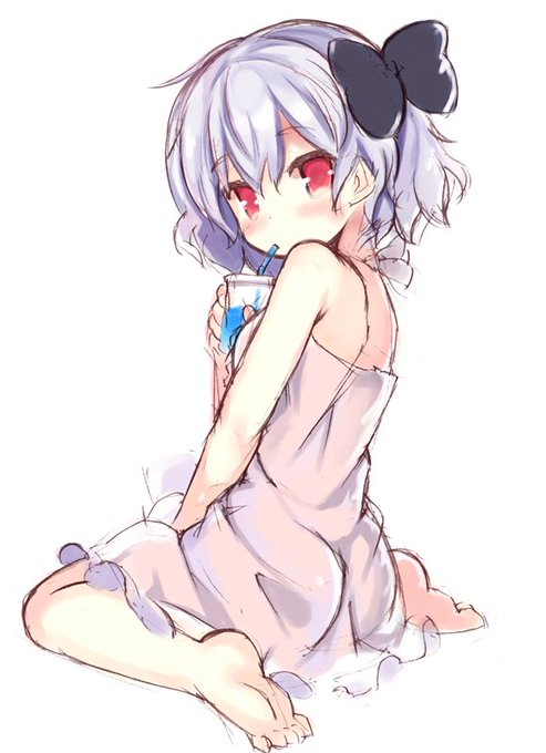 涼み少女、らくがき 