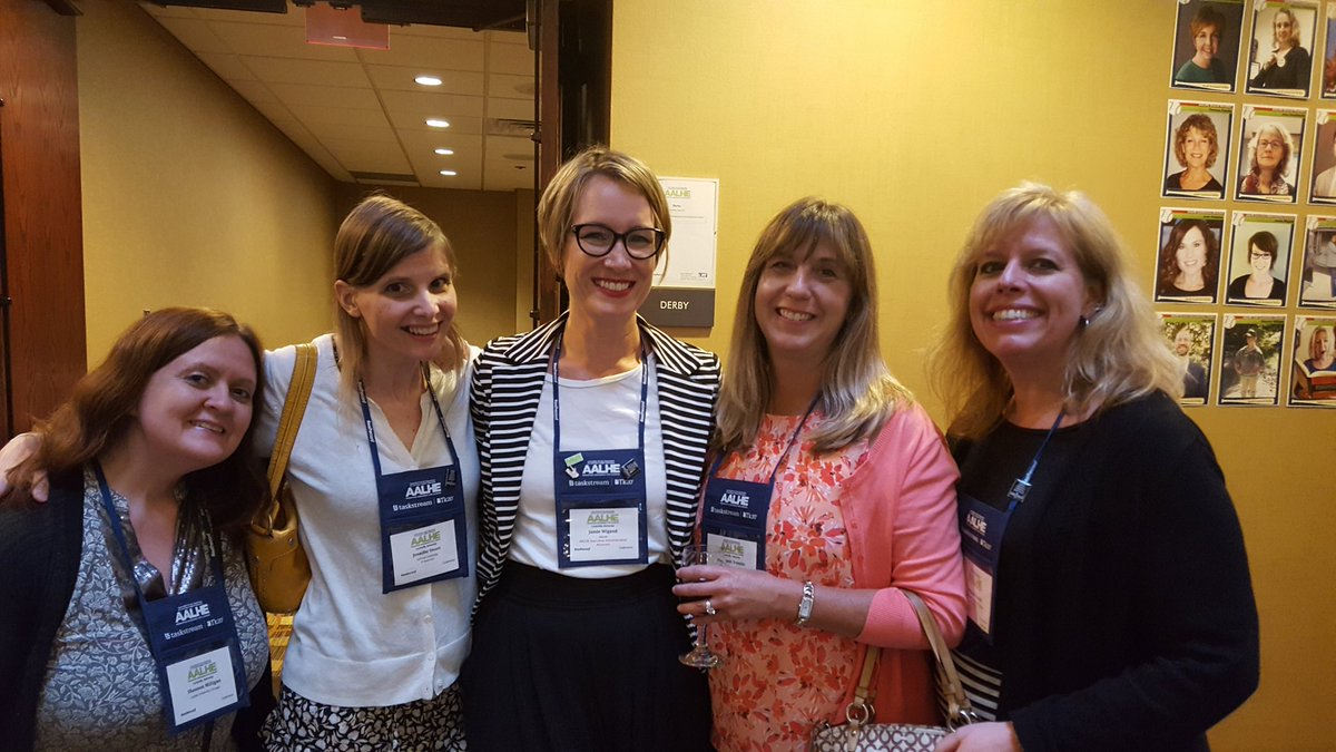 Chicago girls rock @ #aalheconf