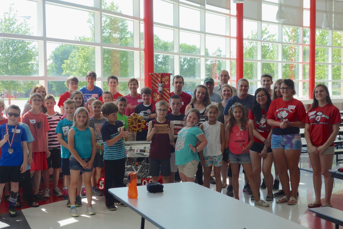 Our 1st ever FLL Kickstart event! The team had a great time teaching basics of robotics to enthusiastic future engineers. #FLL #omgrobots