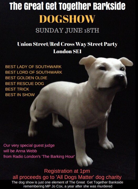 Sunday 18th June, it's about the dog show! I'm so excited to be judging! <a href="/littledogMUP/">Schrödinger's Dog</a>  <a href="/paulhallam65/">paul j hallam</a> <a href="/se1/">SE1 - @se1.news on Bluesky</a> @decourtelle @alldogsmatter 🐶♥️♥️