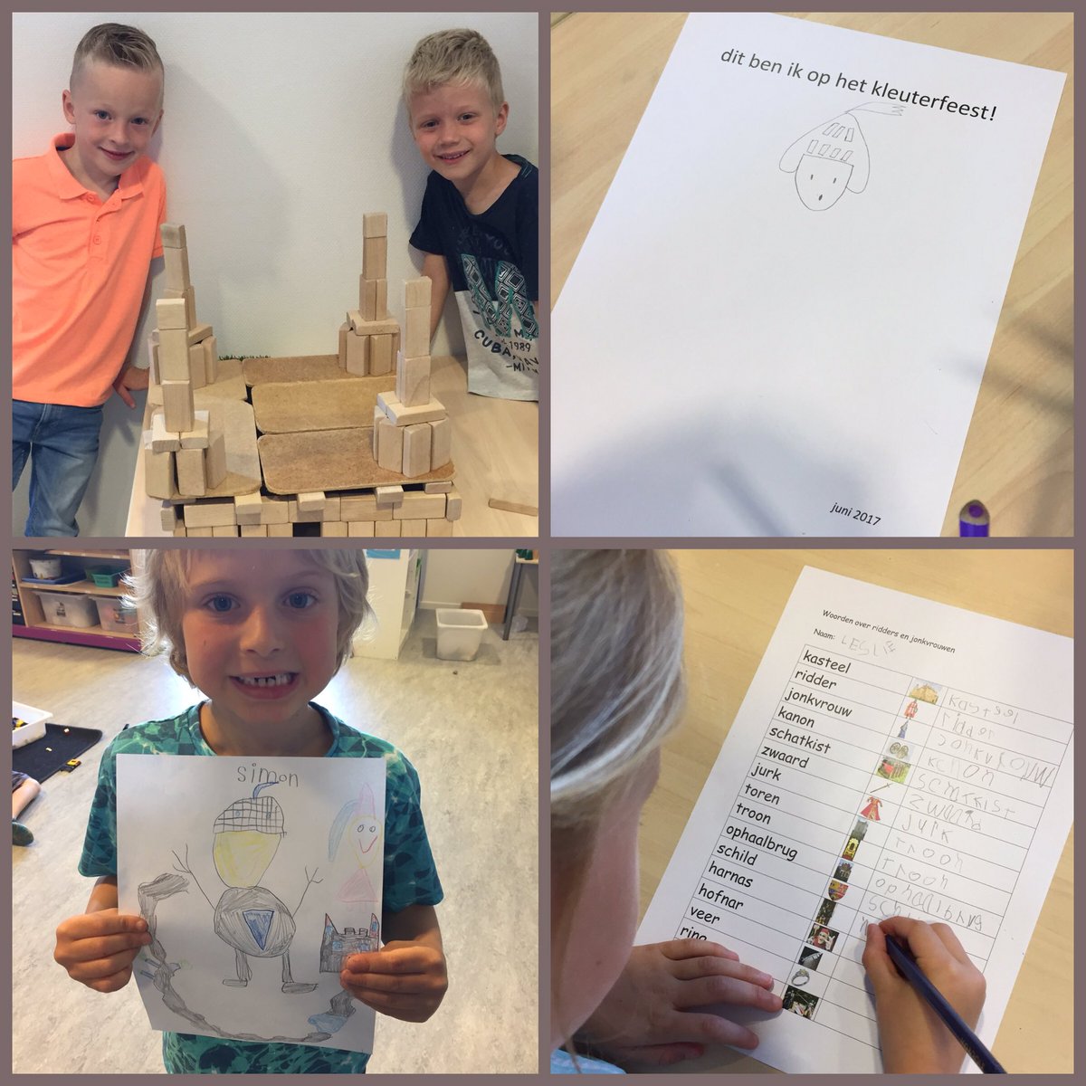 21 juni Kleuterfeest met als thema: ridders en jonkvrouwen. De komende tijd werken wij in de groepen rondom dit thema! <a href="/KeizerskroonBS/">De Keizerskroon</a>