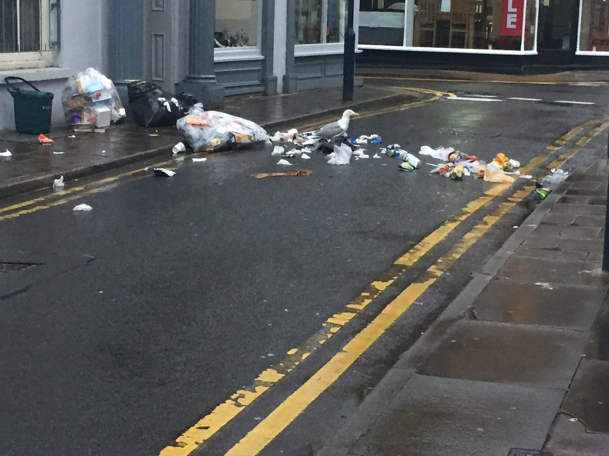walesbreakfast's tweet photo. Road Closure in Aberystwyth!! 😂😂 https://t.co/m5iCE20WMa