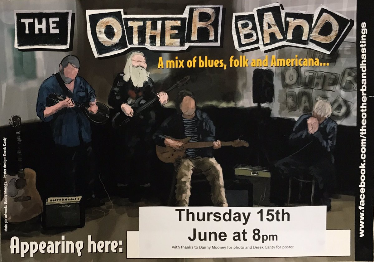 KerrysBexhill's tweet photo. The other band are back here this Thursday!! 🎵🎶 #LiveMusic #Bexhill https://t.co/MlDAXLwOin