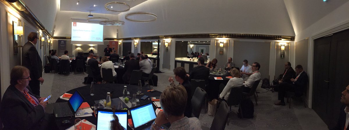 Jmitchell010469's tweet photo. @gigamon #seewhatmatters standing room only at today's Gigamon Paris Partner Roadshow #seemoresecuremore https://t.co/9uVYTCkfIt