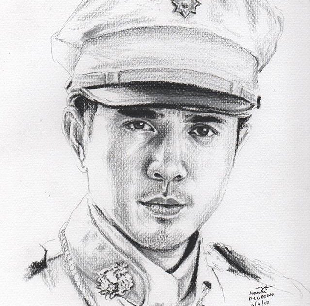 Paunatics's tweet photo. PORTRAIT! CTO 
#Goyong #AngBatangHeneral #GregorioDelPilar #Artwork #PauloAvelino
LS https://t.co/qZbPBjOeMx