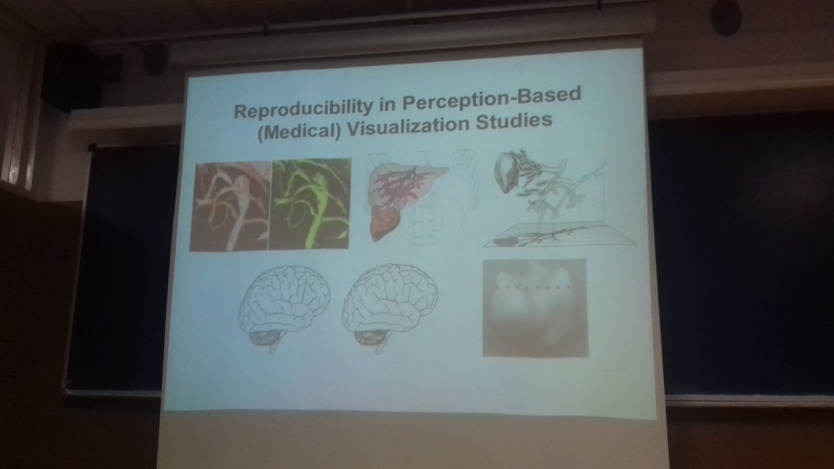 medvisorg's tweet photo. Invited talk by Bernhard Preim at EuroRV3 #eurovis on reproducibility in perception-based medical visualization studies https://t.co/bv7VMSlwom