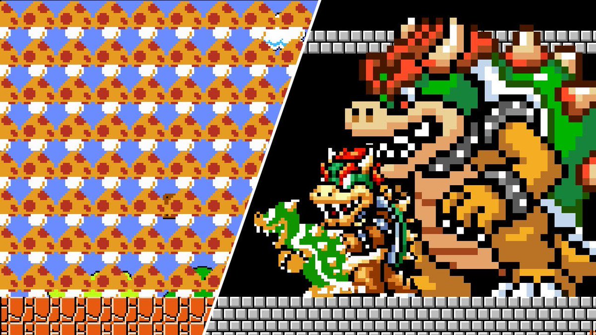 Pixel_Flix's tweet photo. Bowser finally get's his revenge!!! #nintendo #bowser #supermario #retrogaming #marioparody #E32017
https://t.co/rrucUGIBpl https://t.co/mm92XrflZi
