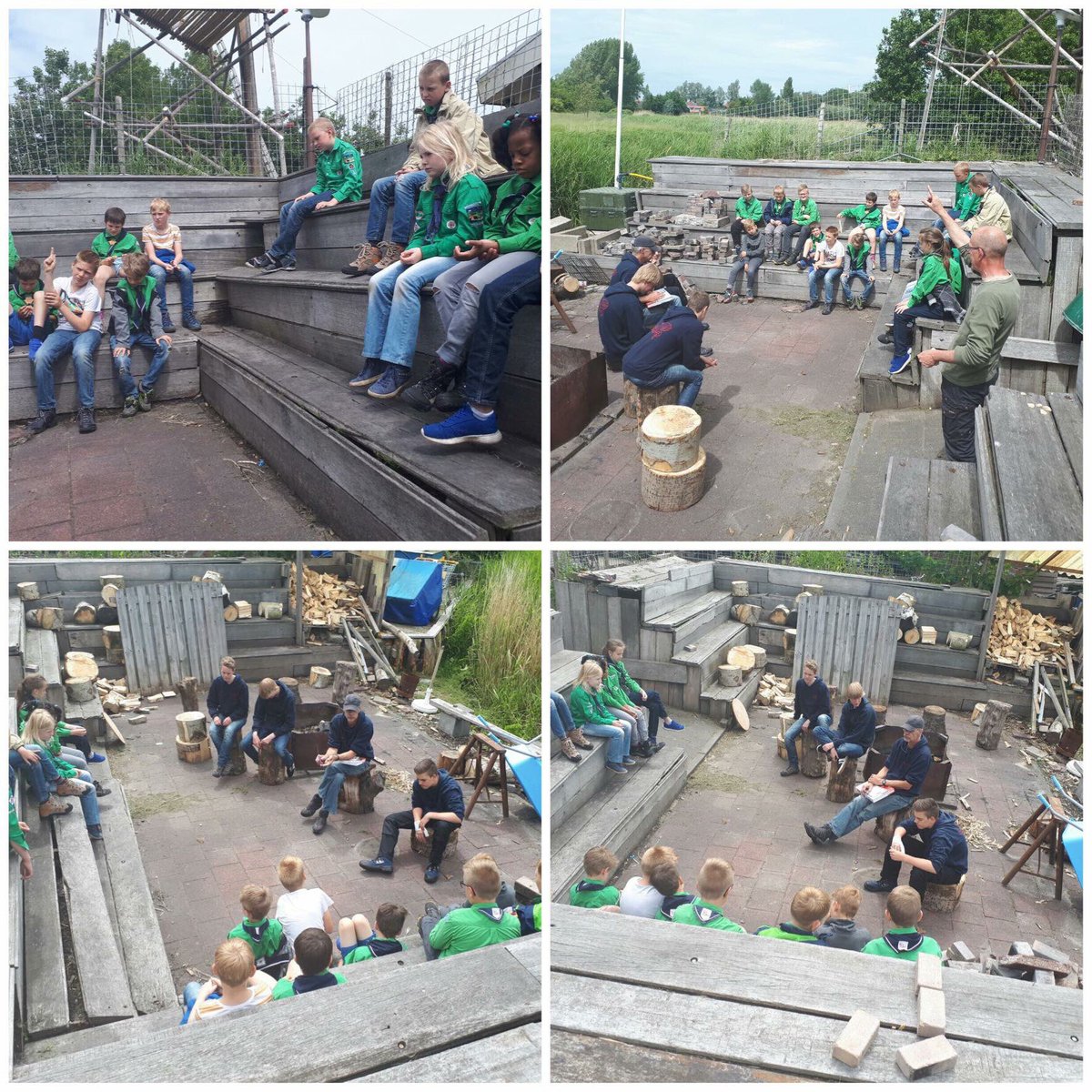 GraafDaron's tweet photo. Oefenen voor kookinsigne #Insigne #koken #welpen #scouts https://t.co/Zf5LlspuDg