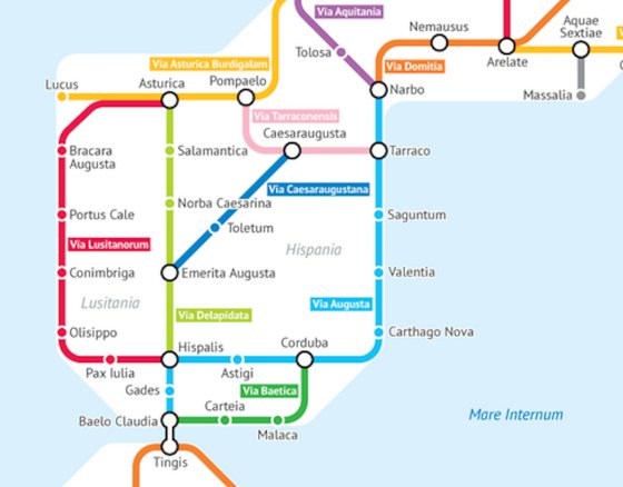 pimejiacom's tweet photo. La red de antiguas calzadas romanas, unidas en un plano de metro | Verne EL PAÍS https://t.co/Zuw1WStkdU https://t.co/5u6arfgkVT