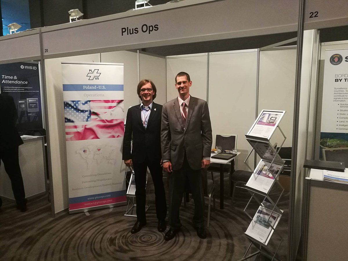 PlusOps_com's tweet image. Yesterday we participated in #ED4BG organized by #Frontex where we represented our clients and presented their solutions to boarder guard.