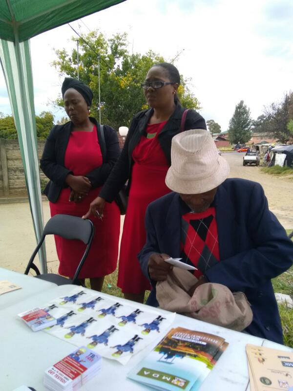 MIT_ORG's tweet photo. The #MineworkersDevelopmentAgency Occupational Safety dept. in Lesotho conducted health & safety checks for mineworkers last week. #MITCares https://t.co/0C4PaxQjo0
