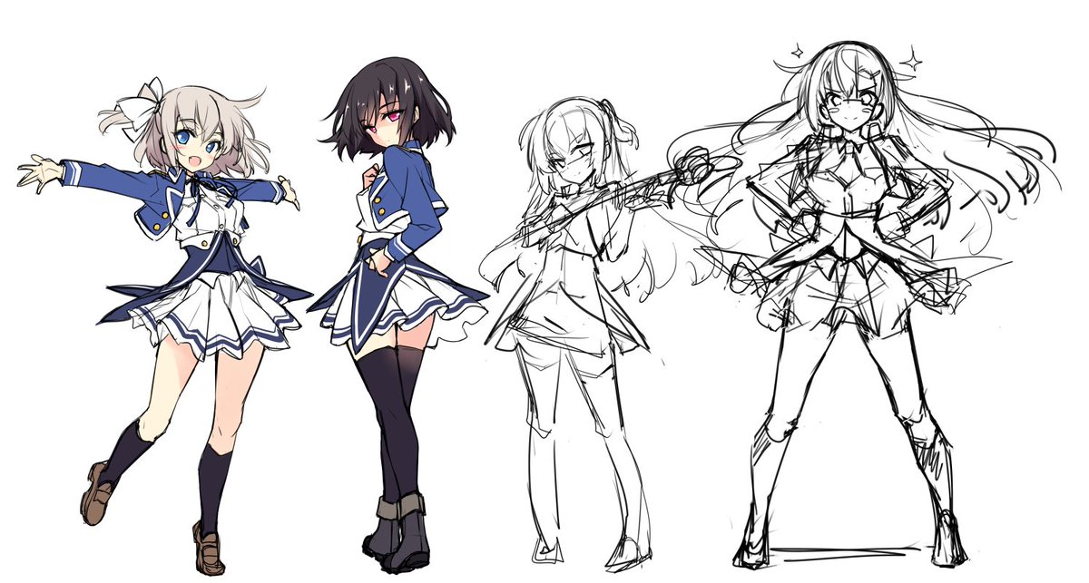 「佐渡チームのメンバーをリファン中～、1年半前に描いたものより生き生きと('∀`*」|Harui@EMOVE運営のイラスト