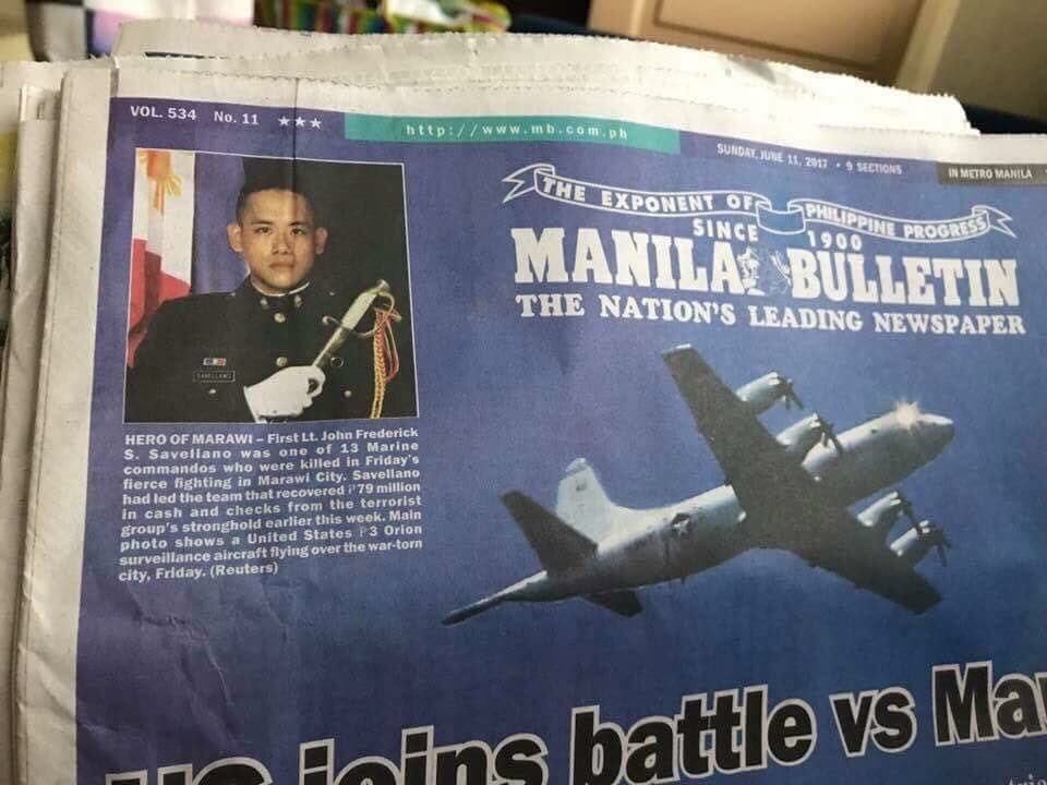 OneFEU's tweet photo. In thy happy halls, a hero walked amongst us. Among those who were killed in Marawi was Tamaraw 1LT John Frederick Savellano. #bayani #FEUIN https://t.co/oKHGKSb5Qo