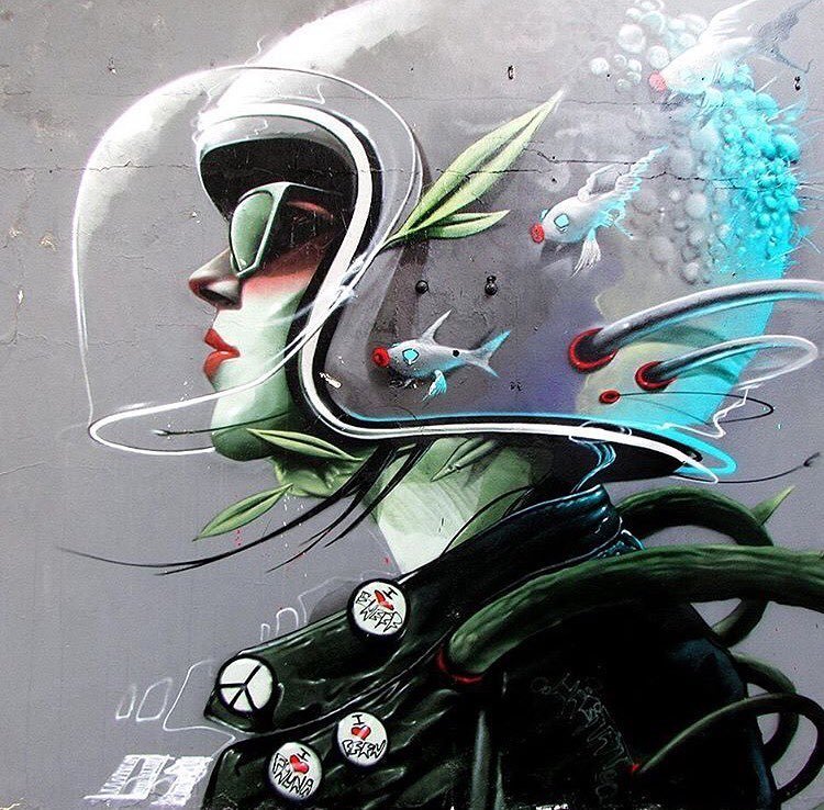 Incredible work by <a href="/rocket01/">Rocket01</a>.co.uk as always! .
.
.
#paintedcities #globalstreetart #streetart surreal