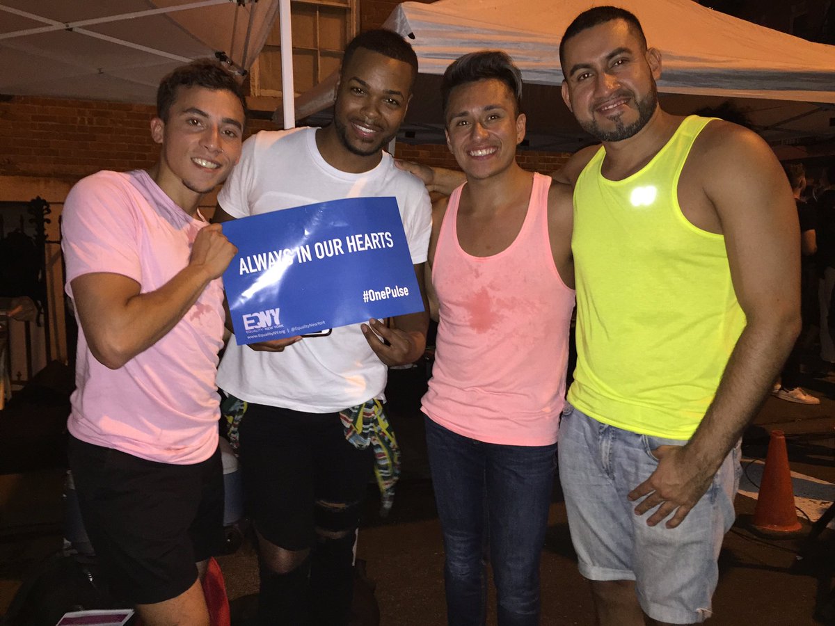 EqualityNewYork's tweet photo. Always in our hearts.
#OnePulse #pulseoneyearlater #WeAreOrlando #PulseRemembered #PulseAnniversary https://t.co/3kAJHk0vVD