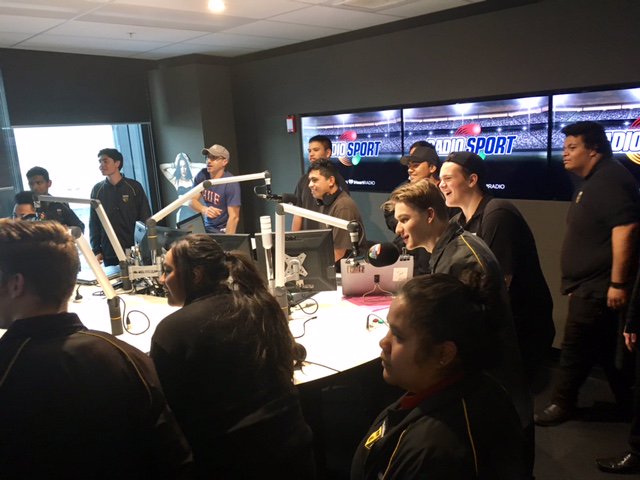 NZMECareers's tweet photo. Check out @thehitsnz &amp; @radiosportnz talking careers in #Media with students at #NZME today. It's a fantastic initiative from @workchoice https://t.co/QbEHuHZXoz