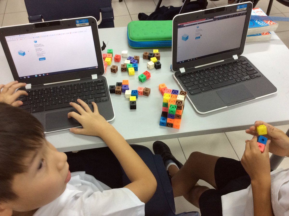 JIS_Class_5H's tweet photo. Hands on with cuboid volumes https://t.co/8mK0yBD0vm