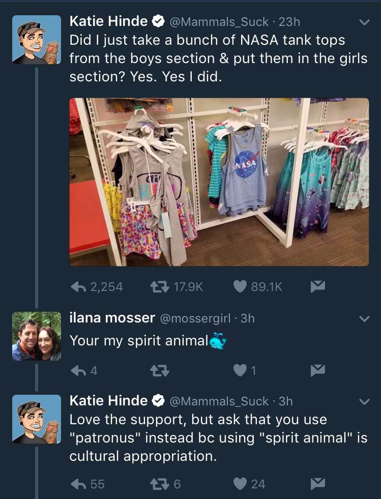 LPDonovan's tweet photo. You might be woke, but you'll never be actually-patronus-is-also-cultural-appropriation woke. https://t.co/OgiOnoP8S0