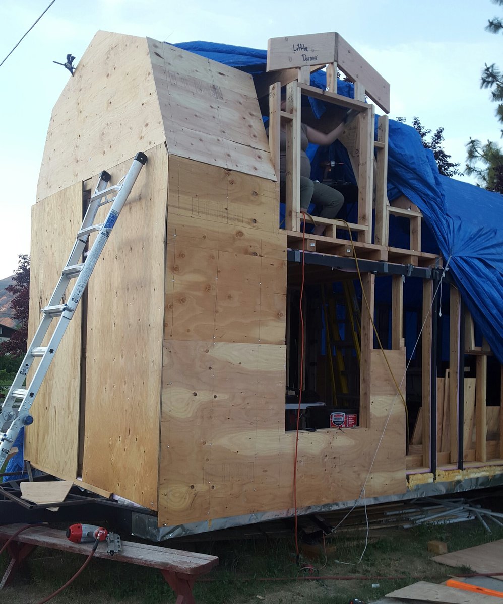 potterstales's tweet photo. For those who don't know, I'm building a tiny house! https://t.co/thnqSD3aRB