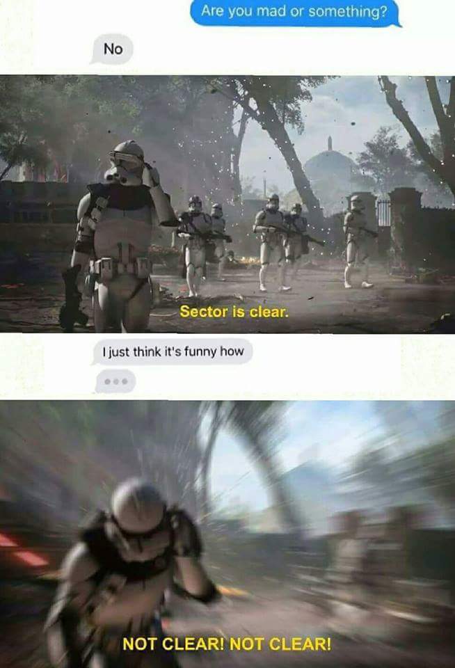 gamingfrompr's tweet photo. Humor del bueno 😂😂😂 #Battlefront2 #GFvsBF #humor #StarWars #StarWarsBattlefrontII https://t.co/bkcVC4p9EW