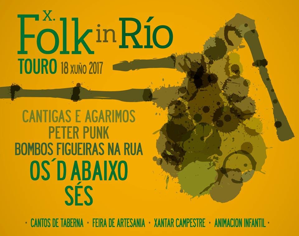 #APrimeiraDoDía c'<a href="/osdabaixo/">Os d'Abaixo</a>, que o domingo actúan no <a href="/folkinrio/">folkinrio</a>.
