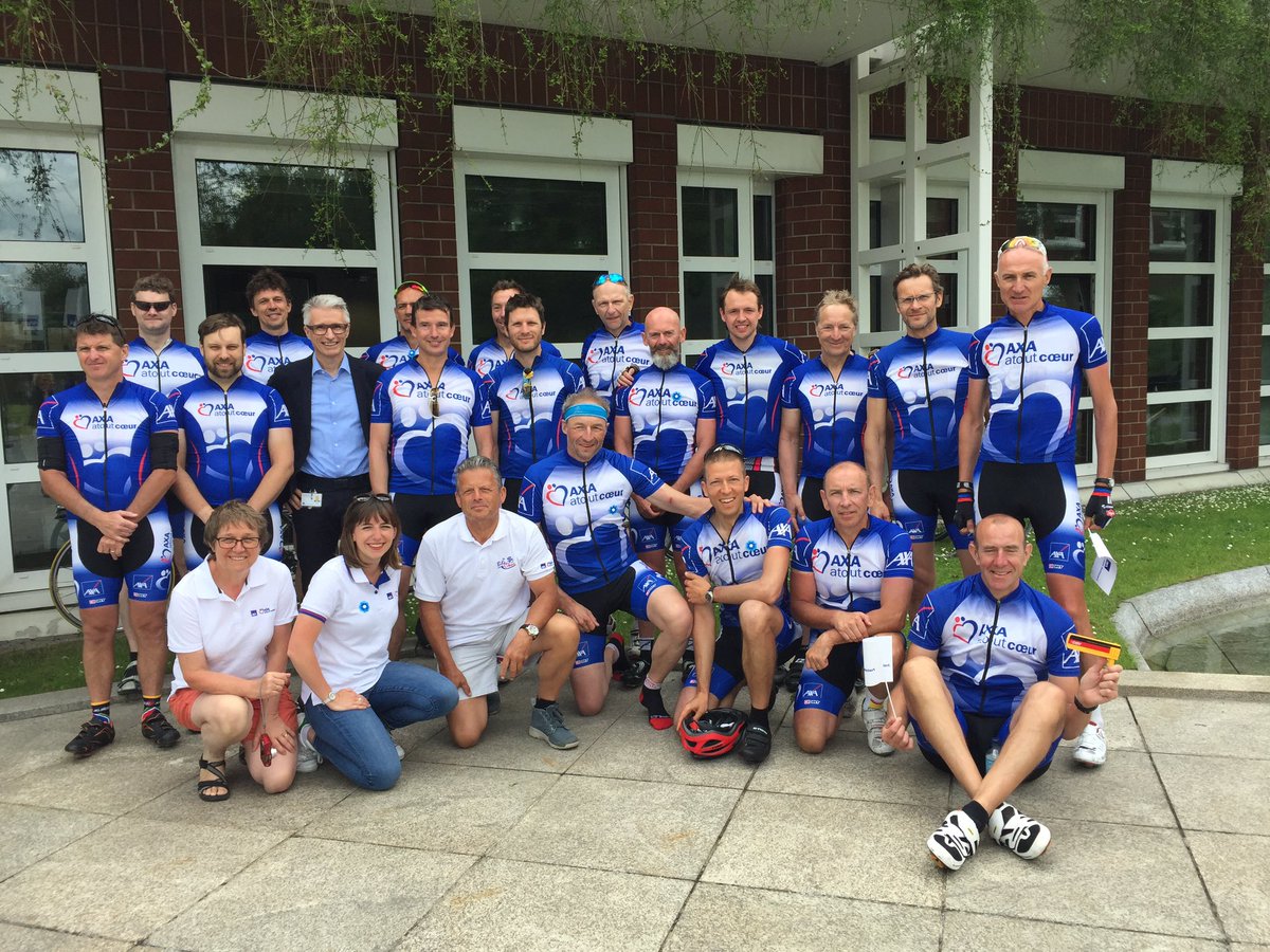 #BikeCoeur🇫🇷🇩🇪🎬de fin. 7🚴‍♀️🇩🇪 = 747kms =15.687€ pour asso Kinderheim. 11🚴🇫🇷= 457 kms=15.081€ pour <a href="/CroixRouge/">Croix-Rouge fr</a> #AXAAtoutCoeur #ProudToBeAXA