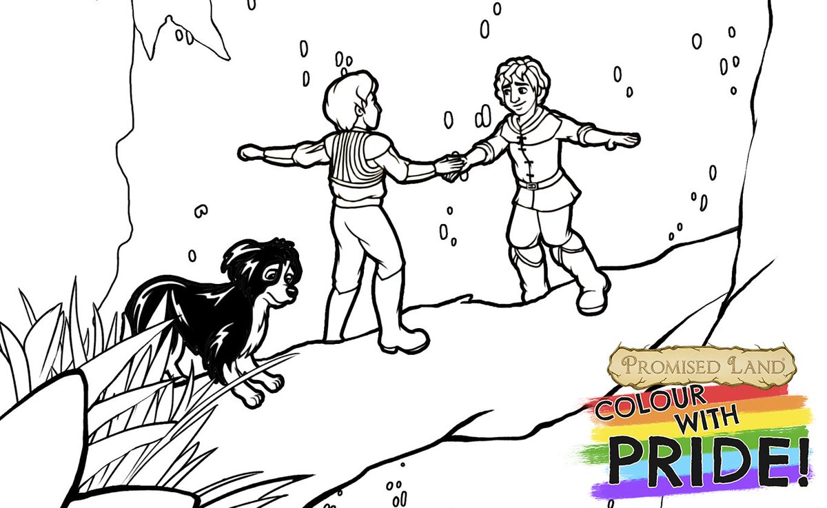 promisedlandbk's tweet photo. join us and #ColourWithPride with free colouring sheets available here: https://t.co/ULToSs3A5X #LoveIsLove #PrideMonth2017 #LGBTQ #kidlit https://t.co/r6VFvezadj