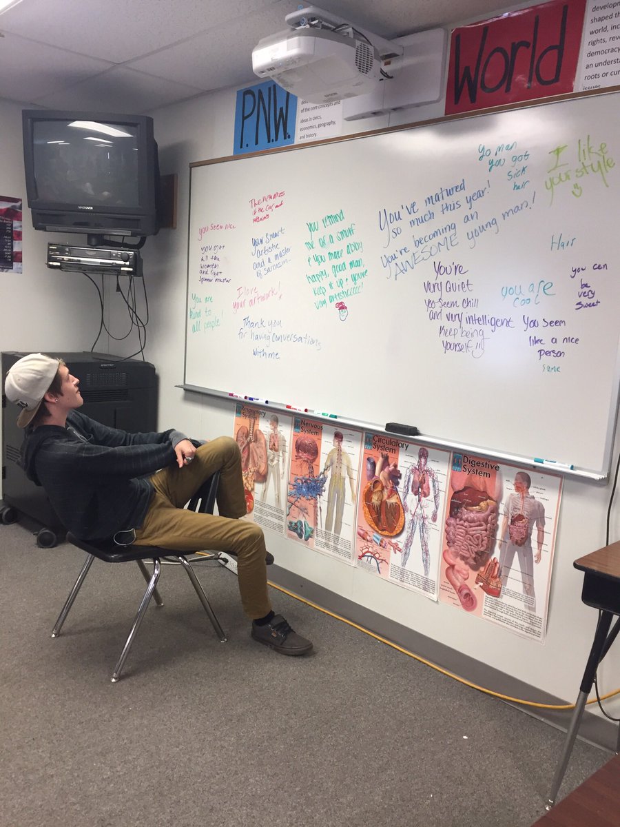 Great way to close the school year! Thank you <a href="/cultofpedagogy/">Cult of Pedagogy</a> and <a href="/Coach_MacArthur/">Stephanie MacArthur</a>! Love  the reveals! #complimentsproject #sagehillsstrong