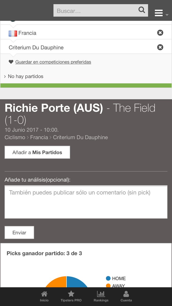 Wagerpoint's tweet photo. @pyckio_es Disculpad... pero sigo viendo el pick de ciclismo que comentamos el domingo mal corregido... https://t.co/x8MSgwCRNh
