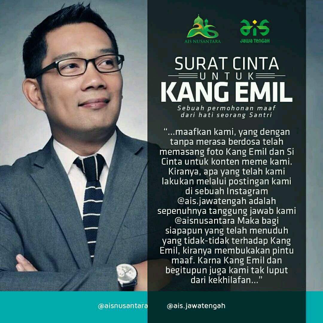 Lia Endiani On Twitter Pernyataan Maaf AIS Jawa Tengah Soal Meme Lia Endiani On Twitter Pernyataan Maaf AIS Jawa Tengah Soal Meme