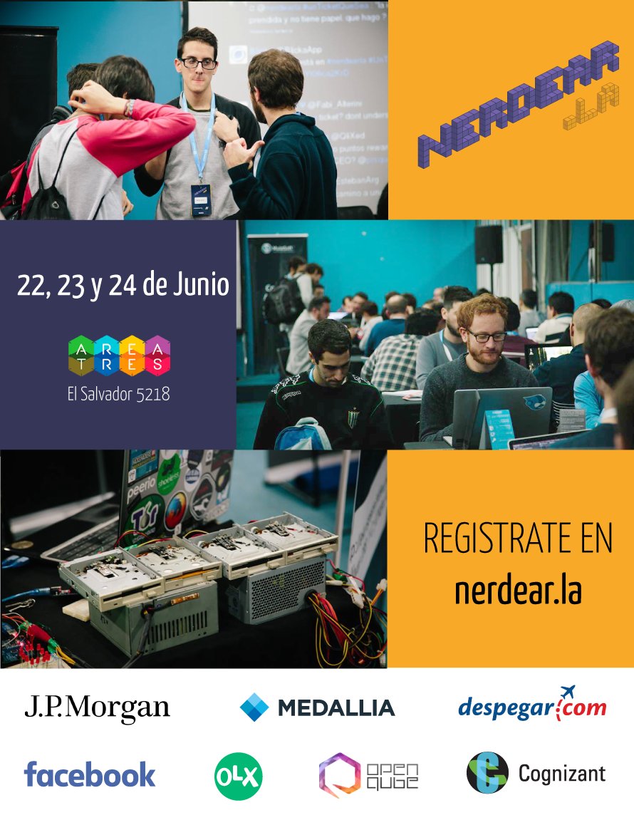 Todavía estás tiempo de registrarte en nerdear.la